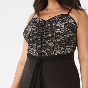 Black Lace Bodysuit F21